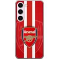 Pikkukuva 1 / 3: Yhteensopiva Puhelinkuori Samsung Galaxy S23 Arsenal-logo punavalkoisella taustalla, klassinen jalkapallodesign seuran todellisille faneille