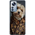 Miniatyrbillede 1 af 3: Kompatibel Mobilcover til Xiaomi 12 Pro Lille hund i luksusjakke, elegant og sjovt design til modeelskere og hundeejere med stil