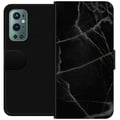 Miniatyrbillede 1 af 3: Kompatibel Tegnebogsetui til OnePlus 9 Pro Sort marmor