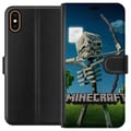 Miniatyrbild 1 av 3: Kompatibelt Plånboksfodral till Apple iPhone XS A Minecraft Movie