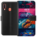 Miniatyrbillede 1 af 2: Kompatibel Tegnebogsetui til Samsung Galaxy A20e Subaru Racing