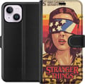 Miniatyrbillede 1 af 3: Kompatibel Tegnebogsetui til Apple iPhone 14 Plus Stranger Things VHS