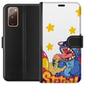 Pikkukuva 1 / 3: Yhteensopiva Lompakkokotelo Samsung Galaxy S20 FE Stitch Glass