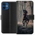 Miniatyrbillede 1 af 3: Kompatibel Tegnebogsetui til Apple iPhone 12 Løbende hest