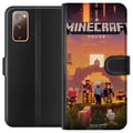 Pikkukuva 1 / 3: Yhteensopiva Lompakkokotelo Samsung Galaxy S20 FE Minecraft Pixel Lohkon Rakennuspeli