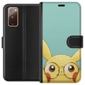 Pikkukuva 1 / 3: Yhteensopiva Lompakkokotelo Samsung Galaxy S20 FE Pikachu lasit