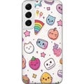 Miniatyrbild 1 av 3: Kompatibelt Mobilskal till Samsung Galaxy S22 5G Kawaii doodle collage med söta figurer frukter stjärnor hjärtan pastellfärger och lekfull tecknad ae