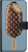 Miniatyrbild 3 av 3: Kompatibelt Plånboksfodral till Apple iPhone 11 Lyxig glasspinne i chokladbrunt mönster exklusiv design för trendig och modern look