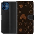 Miniatyrbilde 1 av 3: Kompatibelt Lommeboketui til Apple iPhone 12 mini Plush Luxe