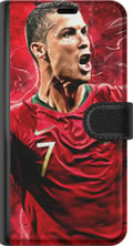 Miniatyrbilde 3 av 3: Kompatibelt Lommeboketui til Apple iPhone SE (2016) Cristiano Ronaldo