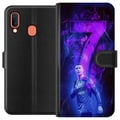 Pikkukuva 1 / 2: Yhteensopiva Lompakkokotelo Samsung Galaxy A20e Ronaldo 7 - Jalkapallolegenda Toiminnassa Fanien Puolesta