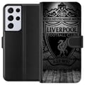Pikkukuva 1 / 3: Yhteensopiva Lompakkokotelo Samsung Galaxy S21 Ultra 5G Liverpool