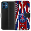 Miniatyrbillede 1 af 3: Kompatibel Tegnebogsetui til Apple iPhone 12 Liverpool FC fodbold Mohamed Salah rød Adidas-inspireret design