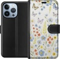 Miniatyrbilde 1 av 4: Kompatibelt Lommeboketui til Apple iPhone 13 Pro Sommerblomster