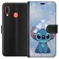 Pikkukuva 1 / 2: Yhteensopiva Lompakkokotelo Samsung Galaxy A20e Stitch Hyppäävä Ilo - Hauska Suunnittelu Lahjalle