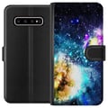 Pikkukuva 1 / 3: Yhteensopiva Lompakkokotelo Samsung Galaxy S10+ Galaksi