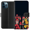 Miniatyrbillede 1 af 3: Kompatibel Tegnebogsetui til Apple iPhone 12 Pro Deadpool & Wolverine