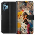 Miniatyrbilde 1 av 3: Kompatibelt Lommeboketui til Samsung Galaxy A32 5G Messi Art