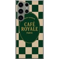 Miniatyrbild 1 av 3: Kompatibelt Mobilskal till Samsung Galaxy S23 Ultra Vintage café poster Paris Café Royale french coffee logga Saint Germain retro kitchen wall art de