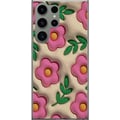 Miniatyrbild 1 av 3: Kompatibelt Mobilskal till Samsung Galaxy S23 Ultra Bubbliga Blommor
