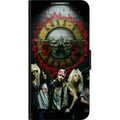 Miniatyrbillede 2 af 2: Kompatibel Tegnebogsetui til Samsung Galaxy A03s Guns N Roses Rockband Guitar Musik