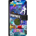 Miniatyrbillede 3 af 3: Kompatibel Tegnebogsetui til Apple iPhone 12 Fortnite