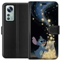 Miniatyrbillede 1 af 3: Kompatibel Tegnebogsetui til Xiaomi 12 Magisk Stitch Disney Sød Karakter
