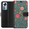 Pikkukuva 1 / 3: Yhteensopiva Lompakkokotelo Xiaomi 12 Pro Floral Dream