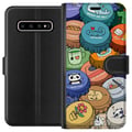Miniatyrbild 1 av 3: Kompatibelt Plånboksfodral till Samsung Galaxy S10+ Kawaii Cute Figures Anime Manga Toy