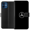 Miniatyrbillede 1 af 3: Kompatibel Tegnebogsetui til Apple iPhone 12 Mercedes-Benz