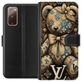 Miniatyrbillede 1 af 3: Kompatibel Tegnebogsetui til Samsung Galaxy S20 FE Teddy Vuitton