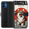 Miniatyrbilde 1 av 3: Kompatibelt Lommeboketui til Apple iPhone 12 Corgizilla