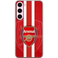 Pikkukuva 1 / 3: Yhteensopiva Puhelinkuori Samsung Galaxy S23+ Arsenal-logo punavalkoisella taustalla, klassinen jalkapallodesign seuran todellisille faneille