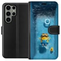 Miniatyrbilde 1 av 3: Kompatibelt Lommeboketui til Samsung Galaxy S23 Ultra Minions Grusomme meg tegnefilm