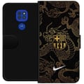 Pikkukuva 1 / 3: Yhteensopiva Lompakkokotelo Motorola Moto G9 Play FC Barcelona