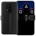 Pikkukuva 1 / 3: Yhteensopiva Lompakkokotelo OnePlus 8 Pro Squid Game Säsong 3 Nya Ikoner Populär Serie TV Motiv