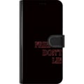 Miniatyrbilde 3 av 3: Kompatibelt Lommeboketui til Apple iPhone 12 Stranger Things Friends Don’t Lie – neonerød tekstdesign med populært Stranger Things-sitat fra serien