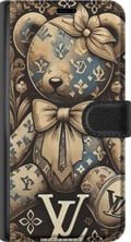 Miniatyrbild 3 av 3: Kompatibelt Plånboksfodral till Samsung Galaxy S23 Teddy Vuitton