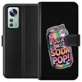 Pikkukuva 1 / 3: Yhteensopiva Lompakkokotelo Xiaomi 12 Youre My Soda Pop kawaii pastelli sateenkaari sydämet kimalteleva design