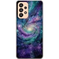 Miniatyrbillede 1 af 3: Kompatibel Mobilcover til Samsung Galaxy A33 5G Farvestrålende spiralgalakse i rummet med stjerner tåger og kosmisk lys