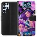Pikkukuva 1 / 3: Yhteensopiva Lompakkokotelo Samsung Galaxy S22 Ultra 5G K-Pop Demon Hunters -animevaikutteinen futuristinen kaupunki, jossa on kolme sankaritarta ja