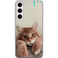 Pikkukuva 1 / 3: Yhteensopiva Puhelinkuori Samsung Galaxy S23+ Kissa