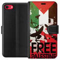 Miniatyrbild 1 av 3: Kompatibelt Plånboksfodral till Apple iPhone 8 Free Palestine