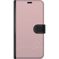 Pikkukuva 3 / 3: Yhteensopiva Lompakkokotelo Samsung Galaxy S23+ Ruusunpunainen Aivot Suunnittelu