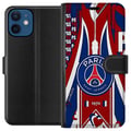 Pikkukuva 1 / 3: Yhteensopiva Lompakkokotelo Apple iPhone 12 mini Liverpool FC jalkapallo Mohamed Salah punainen Adidas-inspiroitu design