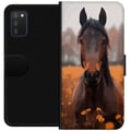 Miniatyrbilde 1 av 2: Kompatibelt Lommeboketui til Samsung Galaxy A03s Høst Hest