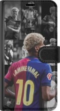 Miniatyrbillede 3 af 3: Kompatibel Tegnebogsetui til Huawei P30 Pro FCB Yamal Barcelona fremtidens fodboldstjerne