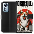 Miniatyrbild 1 av 3: Kompatibelt Plånboksfodral till Xiaomi 12 Pro Corgizilla