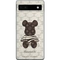 Pikkukuva 1 / 3: Yhteensopiva Puhelinkuori Google Pixel 6a Bearbrick-designerlelu keräilyesine
