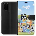 Pikkukuva 1 / 3: Yhteensopiva Lompakkokotelo Samsung Galaxy S20+ Bluey puhelinkotelo koko perheen kanssa värikkäässä suunnittelussa